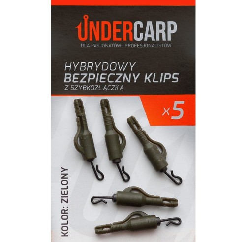 Undercarp Hybrydowy Bezpieczny Klips z Szybkozłączką 5902721605166 Karpiowe Graty - Zdjęcie 1