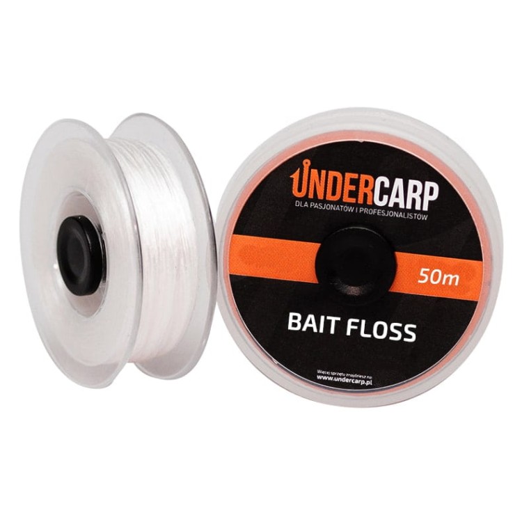 Undercarp Bait Floss Nić do Wiązania Kulek 50 m UC401 Karpiowe Graty - Zdjęcie 2