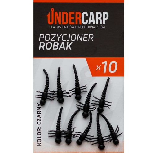 Undercarp Pozycjoner Haczyka Robak (czarny)  Karpiowe Graty - Zdjęcie 4