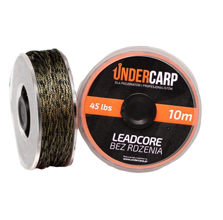 Undercarp Leadcore Bez Rdzenia 45 lb / 10 m (zielony)  Karpiowe Graty - Zdjęcie 3