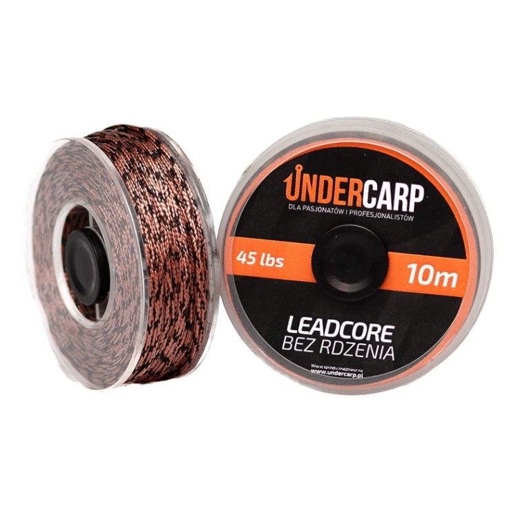 Undercarp Leadcore Bez Rdzenia 45 lb / 10 m (brązowy) UC413 Karpiowe Graty - Zdjęcie 2