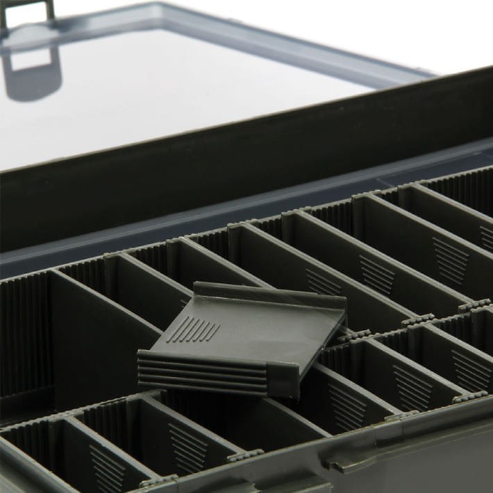NGT Organizer Plastikowy z Pudełkami 7+1 FTB-SYSTEM-7+1 Karpiowe Graty - Zdjęcie 2