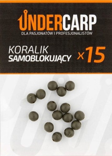 Undercarp Koralik Samoblokujący - rozmiar 6 mm (zielony) 5905279471047 Karpiowe Graty - Zdjęcie 1