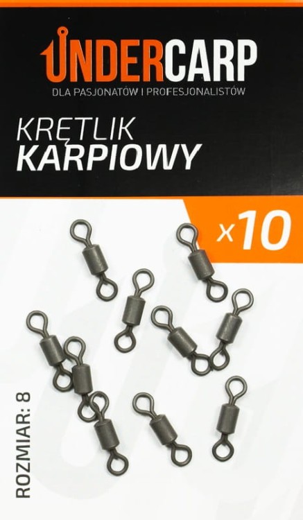 Undercarp Krętlik Karpiowy - rozmiar 8 5905279471184 Karpiowe Graty - Zdjęcie 1