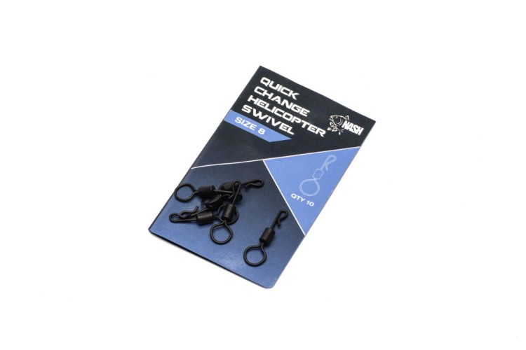 Nash Quick Change Helicopter Swivel - krętlik do szybkiej wymiany 5055108981152 Karpiowe Graty - Zdjęcie 1