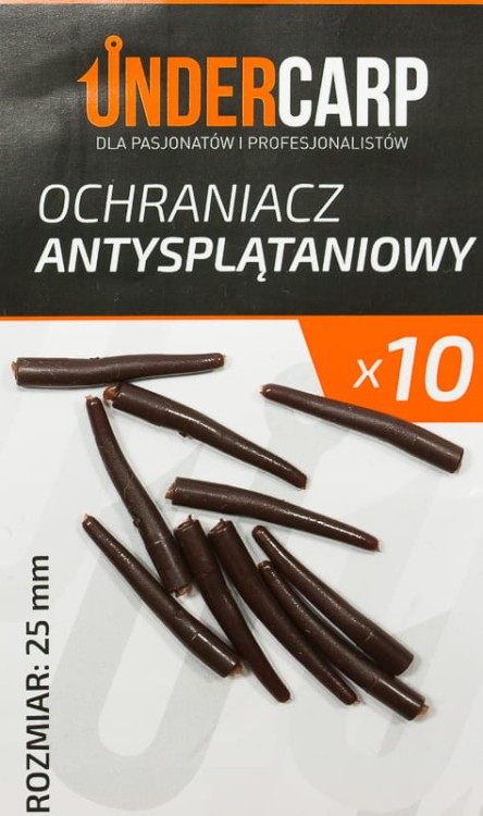 Undercarp Ochraniacz Antysplątaniowy 25 mm (brązowy) 5902721601274 Karpiowe Graty - Zdjęcie 1