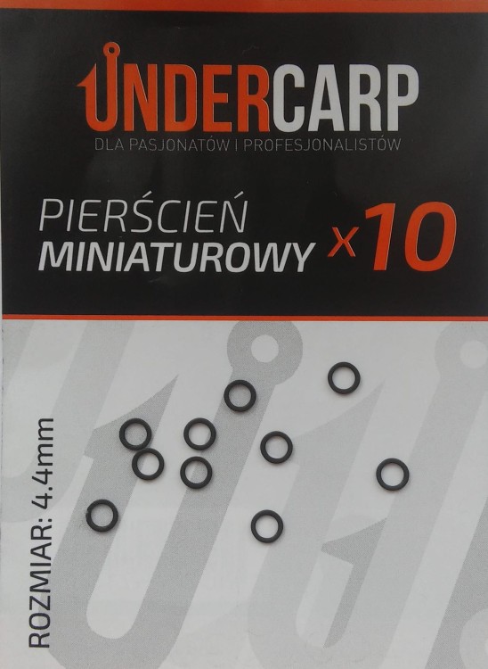 Undercarp Pierścień Miniaturowy 4,4 mm 5902721600093 Karpiowe Graty - Zdjęcie 1
