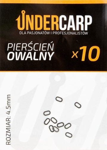 Undercarp Pierścień Owalny 4,5 mm 5902721600109 Karpiowe Graty - Zdjęcie 1
