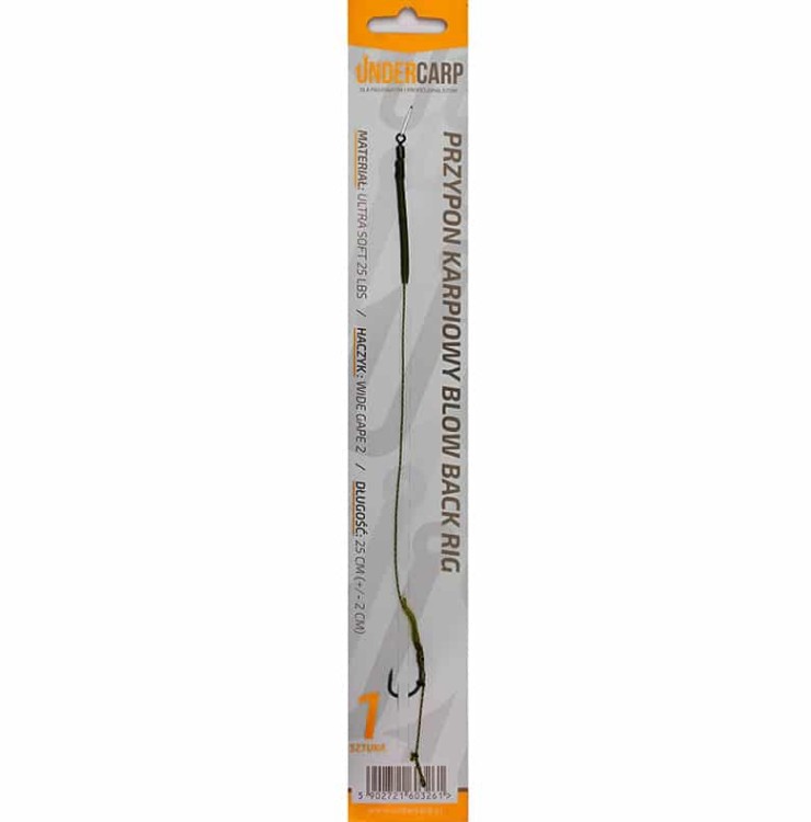 Undercarp Przypon Karpiowy Blow Back Rig - rozmiar 2 5902721603261 Karpiowe Graty - Zdjęcie 1