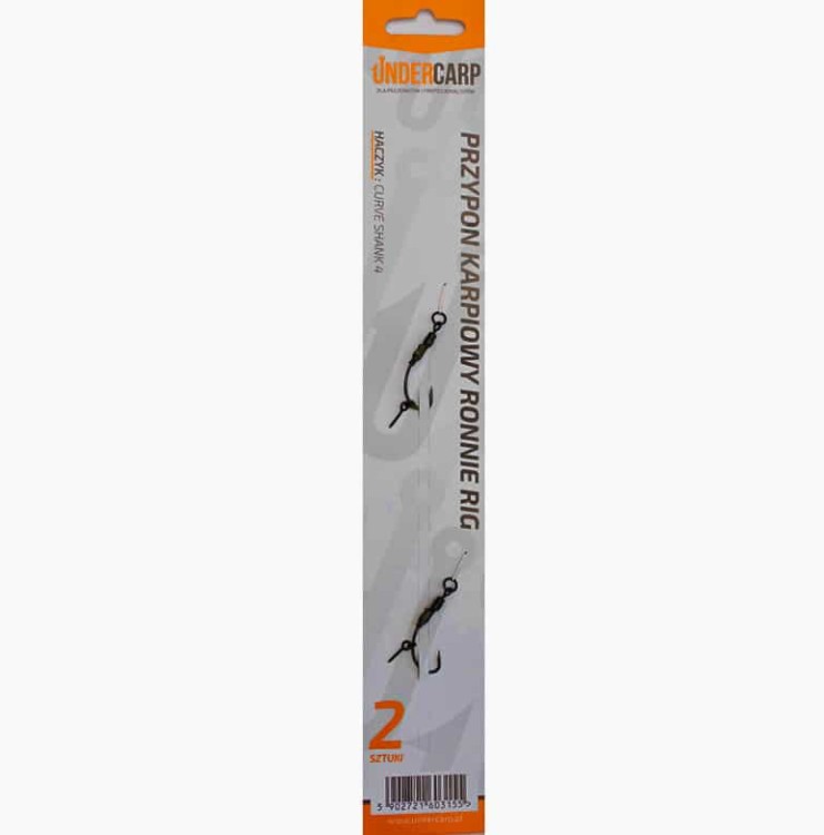 Undercarp Przypon Karpiowy Ronnie Rig - rozmiar 4 5902721603155 Karpiowe Graty - Zdjęcie 1