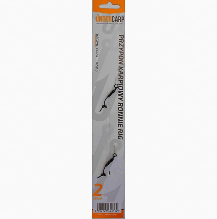Undercarp Przypon Karpiowy Ronnie Rig - rozmiar 6 5902721603162 Karpiowe Graty - Zdjęcie 1