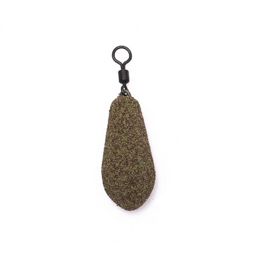 Undercarp Ciężarek Torpeda z Krętlikiem Zielony - 80 g 5902721603377 Karpiowe Graty - Zdjęcie 1