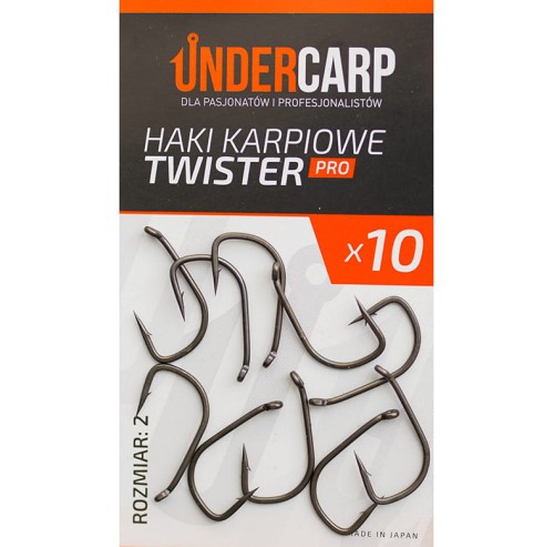 Undercarp Haki Karpiowe Twister PRO - rozmiar 2 5902721606019 Karpiowe Graty - Zdjęcie 1