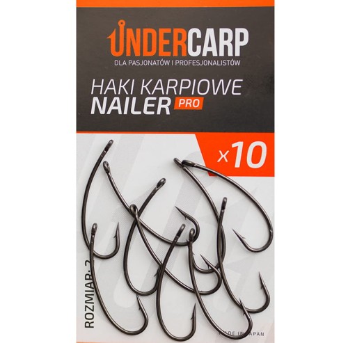 Undercarp Haki Karpiowe Nailer PRO - rozmiar 2 5902721606101 Karpiowe Graty - Zdjęcie 1