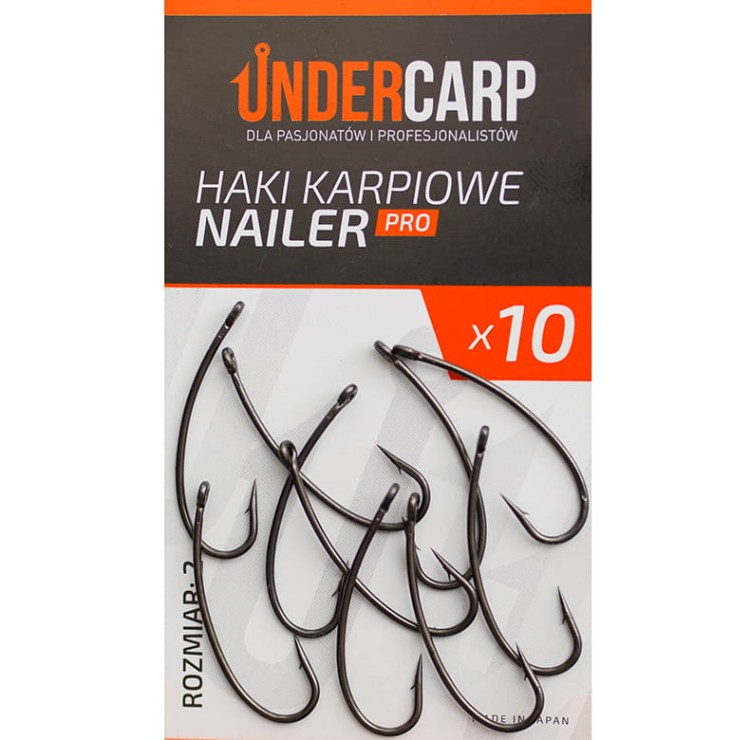 Undercarp Haki Karpiowe Nailer PRO - rozmiar 2 5902721606101 Karpiowe Graty - Zdjęcie 1