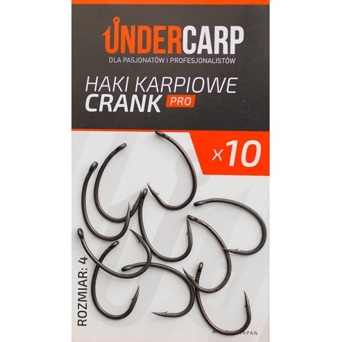 Undercarp Haki Karpiowe Crank PRO - rozmiar 4 5902721605937 Karpiowe Graty - Zdjęcie 1
