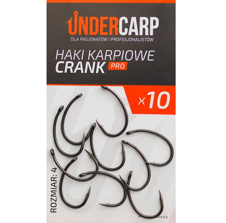 Undercarp Haki Karpiowe Crank PRO - rozmiar 4 5902721605937 Karpiowe Graty - Zdjęcie 1