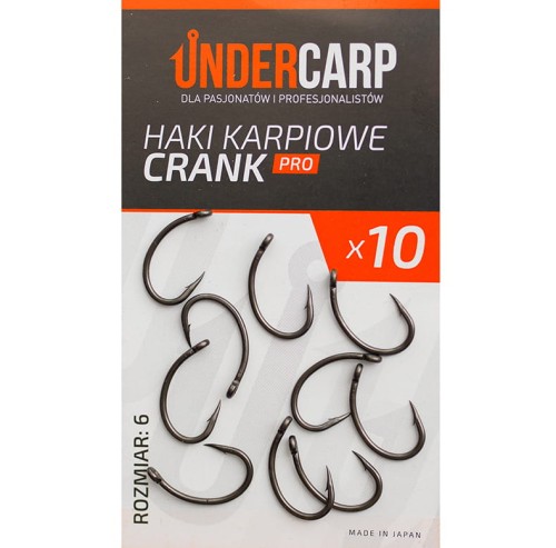 Undercarp Haki Karpiowe Crank PRO - rozmiar 6 5902721605944 Karpiowe Graty - Zdjęcie 1