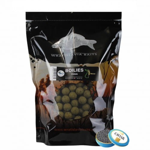 Wratislavia Baits Kulki Zanętowe Natural Kawior 20 mm / 1 kg 5904121170688 Karpiowe Graty - Zdjęcie 1