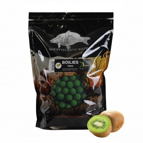Wratislavia Baits Kulki Zanętowe Natural Kiwi 15 mm / 1 kg SNKZ1001 Karpiowe Graty - Zdjęcie 2