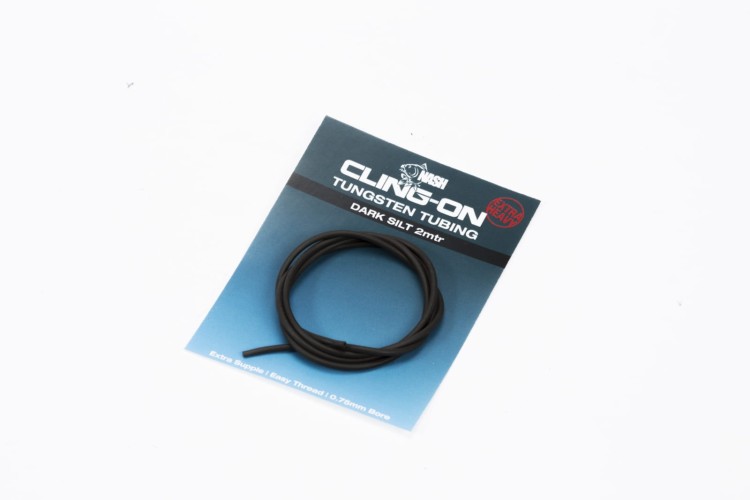 Nash Cling-On Tungsten Tubing Dark Silt - rurka antysplątaniowa 5055108987215 Karpiowe Graty - Zdjęcie 1