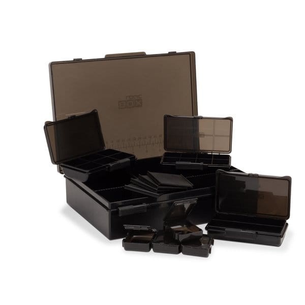 Nash Box Logic Medium Tackle Box Loaded - organizer na akcesoria wędkarskie (średni) 5055108902737 Karpiowe Graty - Zdjęcie 1