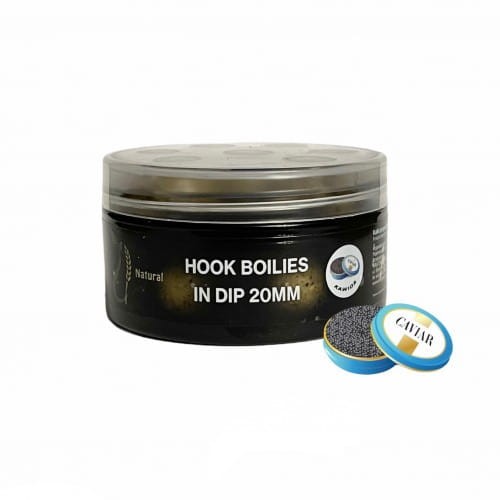 Wratislavia Baits Kulki Przynętowe Natural w Dipie Kawior 15 mm / 100 ml 5904121171333 Karpiowe Graty - Zdjęcie 1