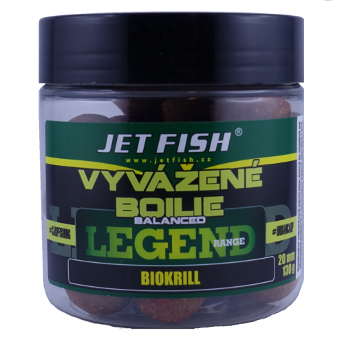 Jet Fish Kulki Zbalansowane 20 mm / 250 ml Biokrill 00003698 Karpiowe Graty - Zdjęcie 1