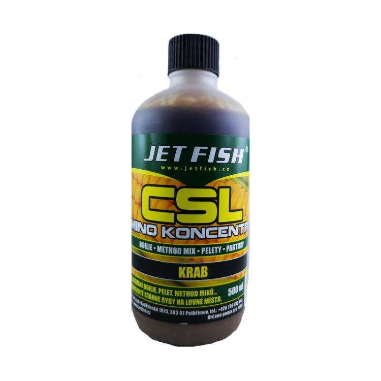 Jet Fish CSL AMINO 500ML - KRAB  Karpiowe Graty - Zdjęcie 1