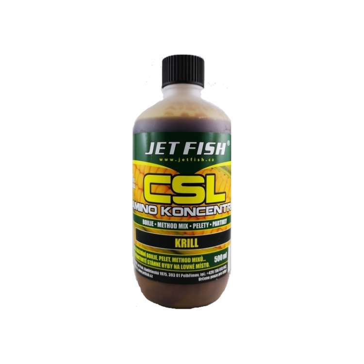 Jet Fish CSL AMINO 500ML - KRILL  Karpiowe Graty - Zdjęcie 1