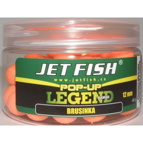 Jet Fish POP UP LEGEND RANGE 12MM - ŻURAWINA  Karpiowe Graty - Zdjęcie 1