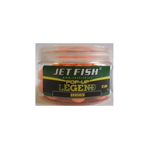 Jet Fish Pop Up Legend Range 12 mm Brzoskwinia - kulki pływające 19255170 Karpiowe Graty - Zdjęcie 1