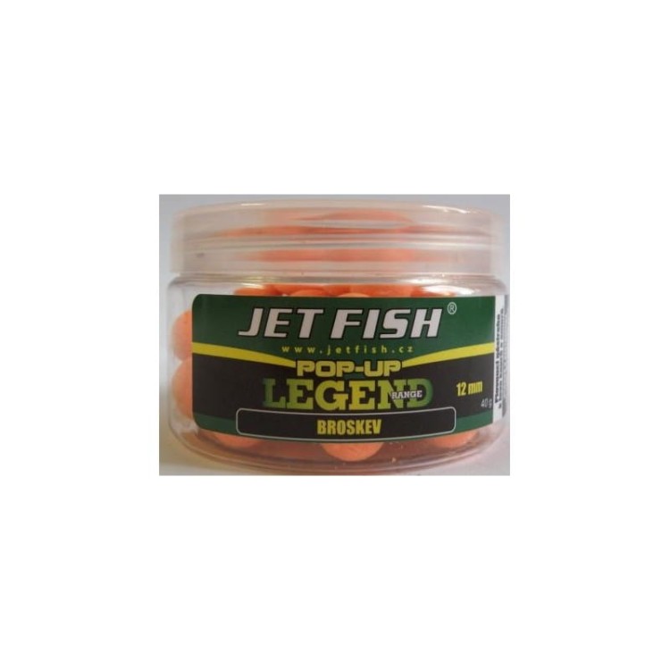 Jet Fish Pop Up Legend Range 12 mm Brzoskwinia - kulki pływające 19255170 Karpiowe Graty - Zdjęcie 1