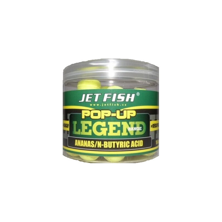 Jet Fish POP UP LEGEND RANGE 16MM - ANANAS-BUTYRIC  Karpiowe Graty - Zdjęcie 1