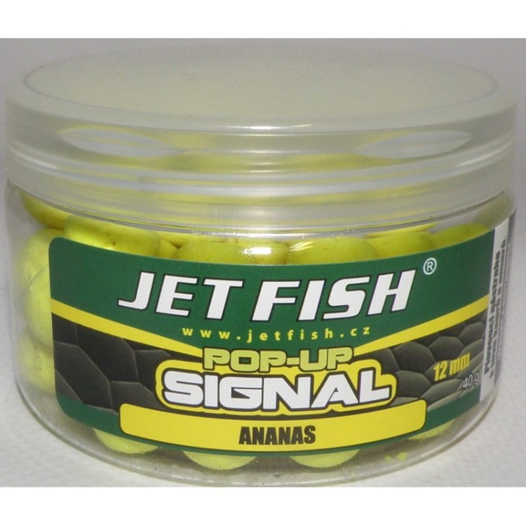Jet Fish Pop Up Signal 12 mm Ananas  Karpiowe Graty - Zdjęcie 1