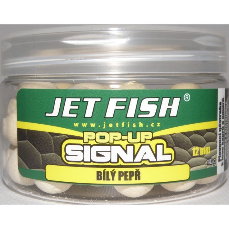 Jet Fish Pop Up Signal 12 mm Biały Pieprz - kulki pływające 19250069 Karpiowe Graty - Zdjęcie 1
