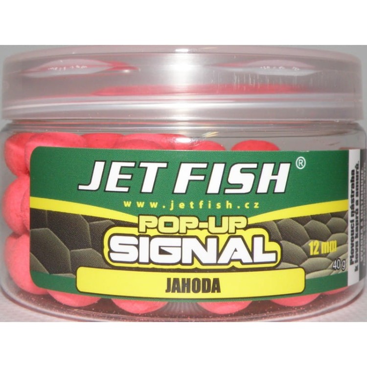 Jet Fish Pop Up Signal 12 mm Truskawka  Karpiowe Graty - Zdjęcie 1