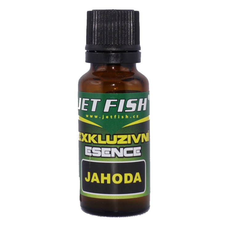 Jet Fish EKSKLUZYWNA ESENCJA 20ML - TRUSKAWKA  Karpiowe Graty - Zdjęcie 1