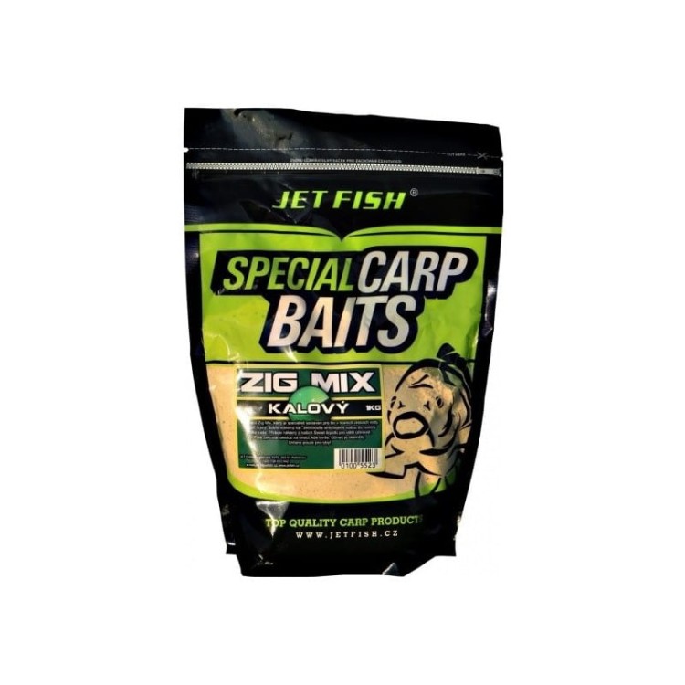 Jet Fish ZIG MIX 1KG - CHMURA  Karpiowe Graty - Zdjęcie 1