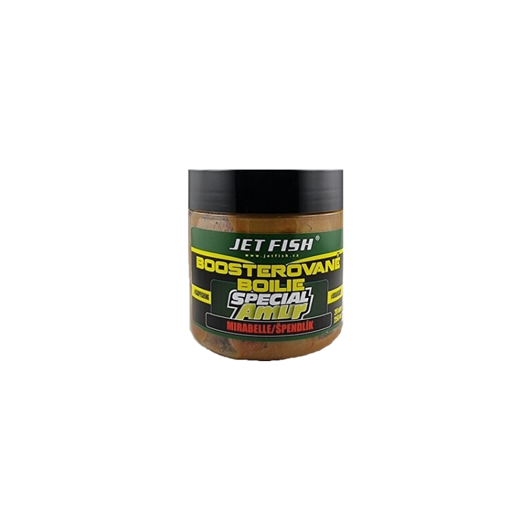 Jet Fish Kulki Boosterowane 20 mm / 250 ml Mirabelka 00002820 Karpiowe Graty - Zdjęcie 1
