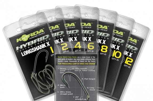 Korda Long Shank X Size 2 - haki karpiowe 5060062110166 Karpiowe Graty - Zdjęcie 1