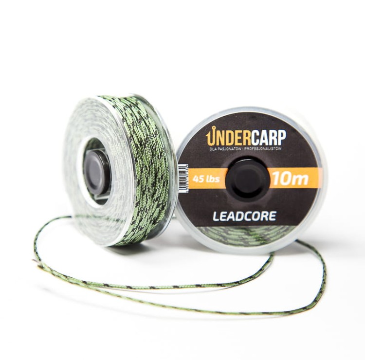 Undercarp Leadcore 45 lb / 10 m (zielony)  Karpiowe Graty - Zdjęcie 3