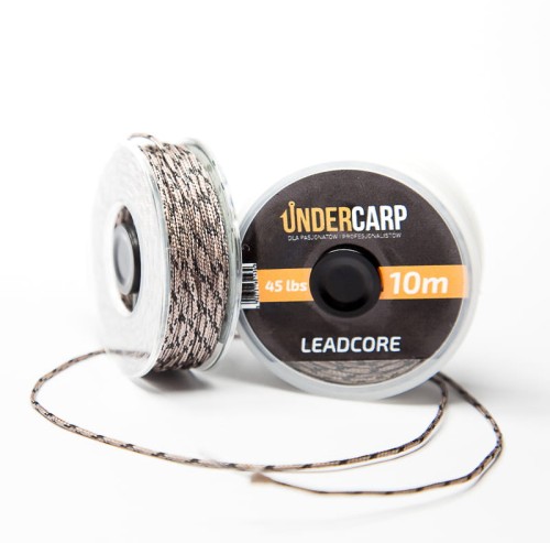 Undercarp Leadcore 45 lb / 10 m (brązowy) UC93 Karpiowe Graty - Zdjęcie 2