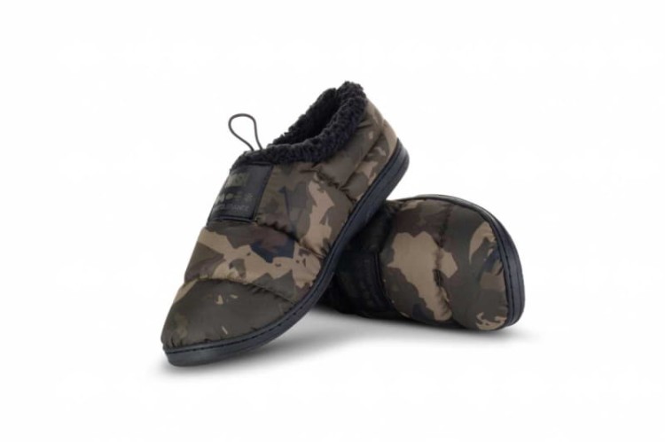 Nash ZT Deluxe Bivvy Slipper Camo (rozmiar 45) - buty wędkarskie  Karpiowe Graty - Zdjęcie 3