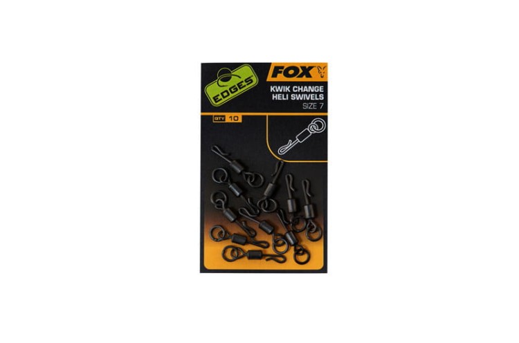 Edges Kwik change heli swivels size 7 x 10 CAC700 Karpiowe Graty - Zdjęcie 2