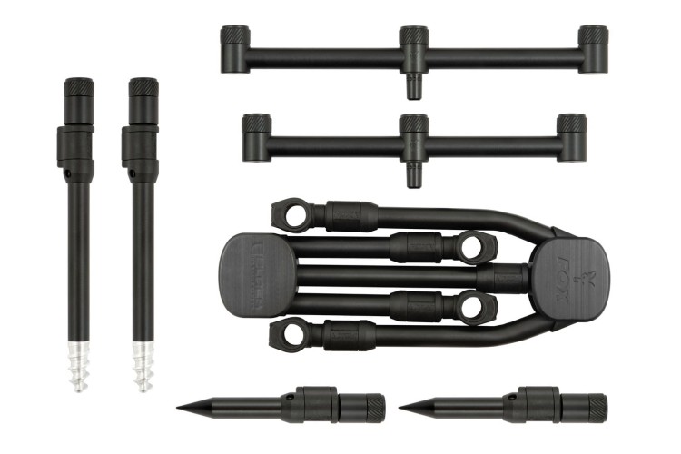 Fox Black Label QR 3 rod Pod complete - stojak wędkarski  Karpiowe Graty - Zdjęcie 3