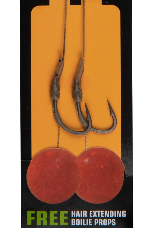 Fox Edges Curve Short 2 - 35 lb Camotex Semi Stiff  (2 szt.) - gotowy przypon karpiowy 5056212147359 Karpiowe Graty - Zdjęcie 1