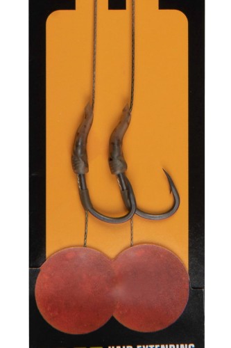 Fox Edges Wide Gape 2 - 35 lb Camotex Semi Stiff (2 szt.) - gotowy przypon karpiowy 5056212147311 Karpiowe Graty - Zdjęcie 1