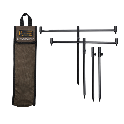 Prologic Avenger Buzz Bar Kit &amp; Carrycase 3 Rod 20-34 cm - zestaw buzz barów na 3 wędki  Karpiowe Graty - Zdjęcie 3