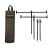Prologic Avenger Buzz Bar Kit &amp; Carrycase 3 Rod 20-34 cm - zestaw buzz barów na 3 wędki  Karpiowe Graty - Zdjęcie 3